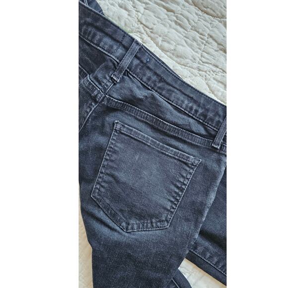 NYDJ Women's Skinny Lift‎ X Tuck Ankle Denim Jeans Size 4 Black Stretch Mid Rise - Picture 3 of 3